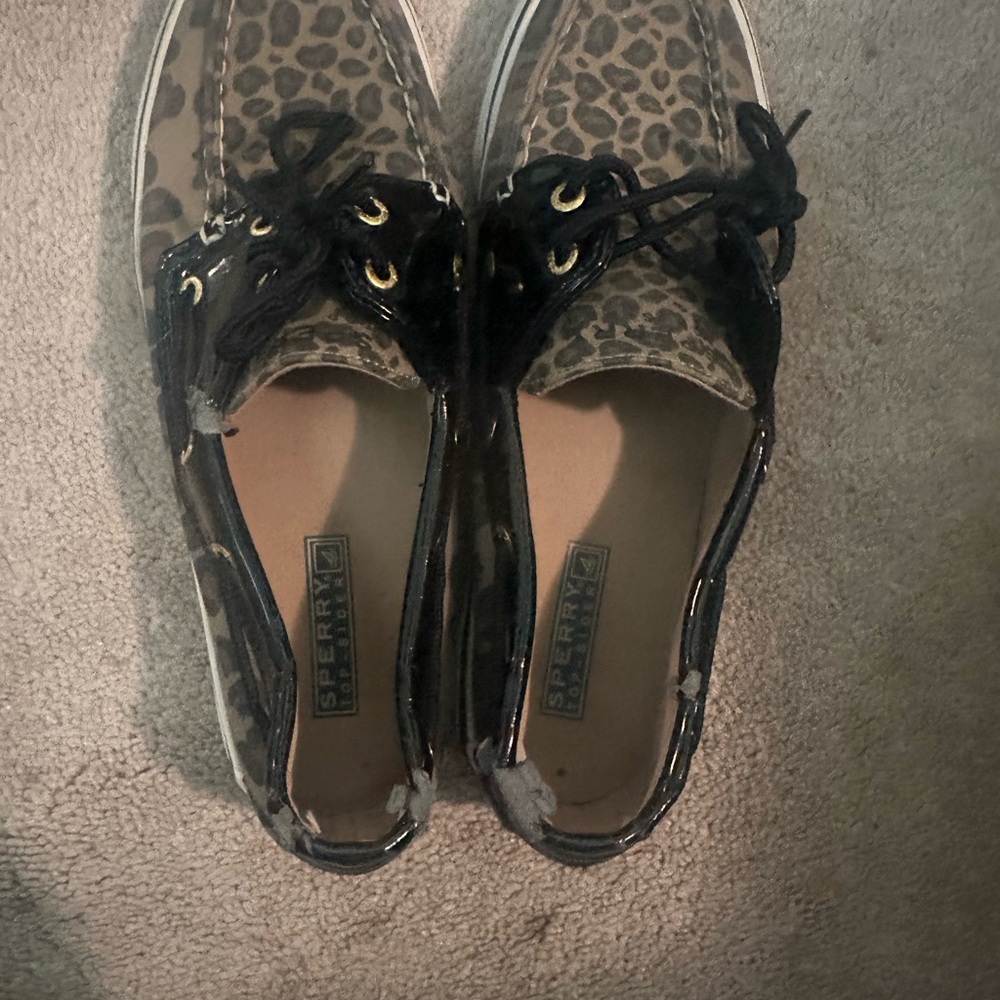 Sperry Women's Leopard Print Sneakers